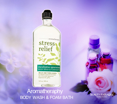 Aromatherapy - Body Wash & Foam Bath - Stress Relief - Eucalyptus Spearmint /295ml